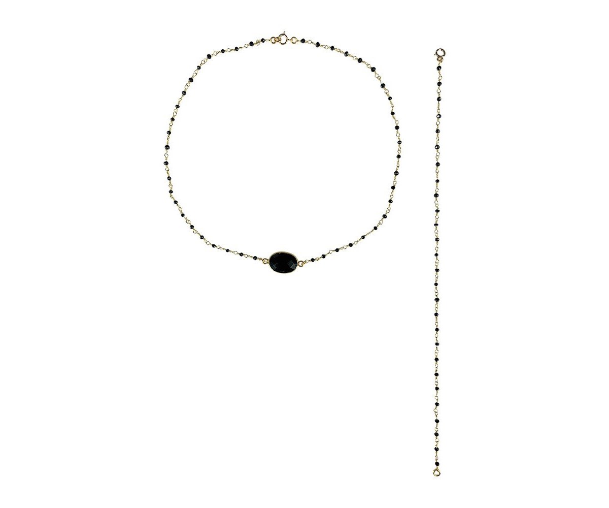 Choker et bijou de dos Bikram