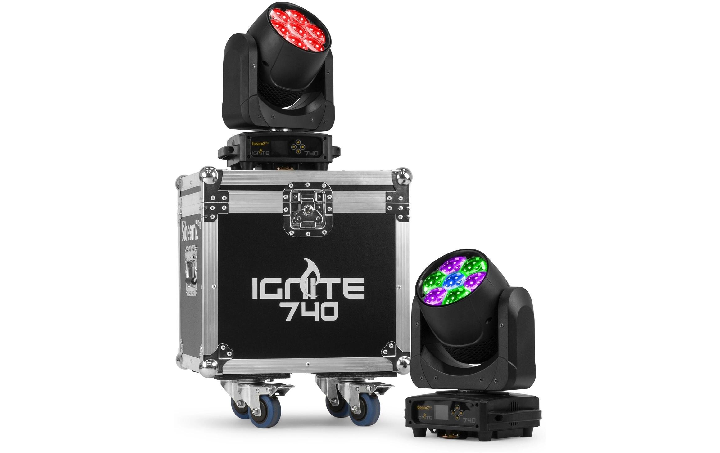 Flightcase FC740I<br>Flightcase für 2 Stück Moving Heads IGNITE740