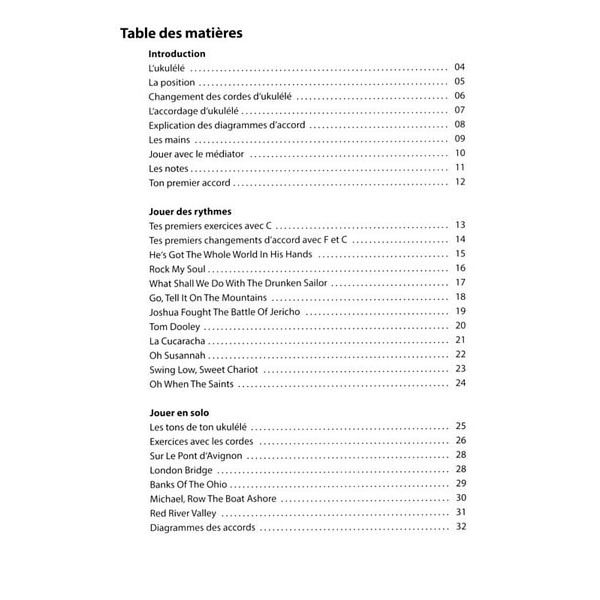 Cascha Verlag Ukulélé – Apprendre rapidement