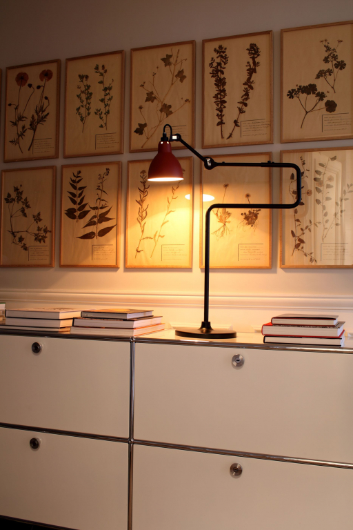 DCW éditions Lampe Gras N317 bureaulamp Zwart