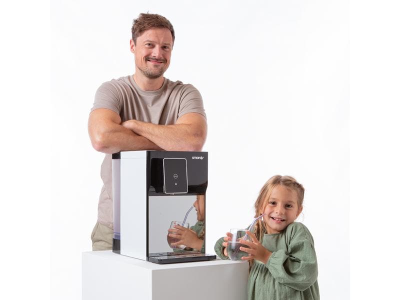 smardy blue Wasserbar miran Osmoseanlage Spendet kaltes, warmes, heisses Osmosewasser für perfekten Trinkgenuss