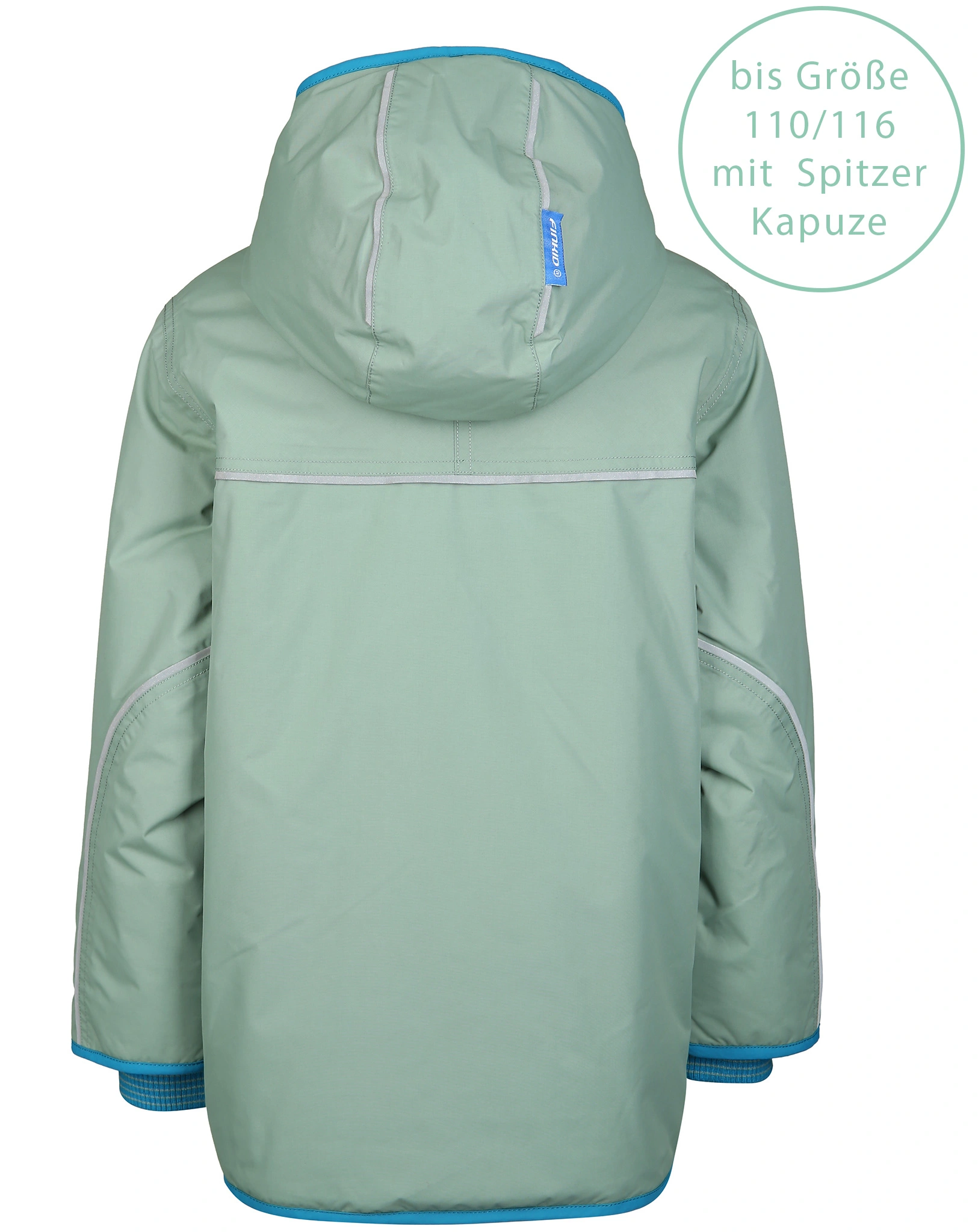 Winterparka TALVI SPORT mit Schneefang in green bay/mosaic