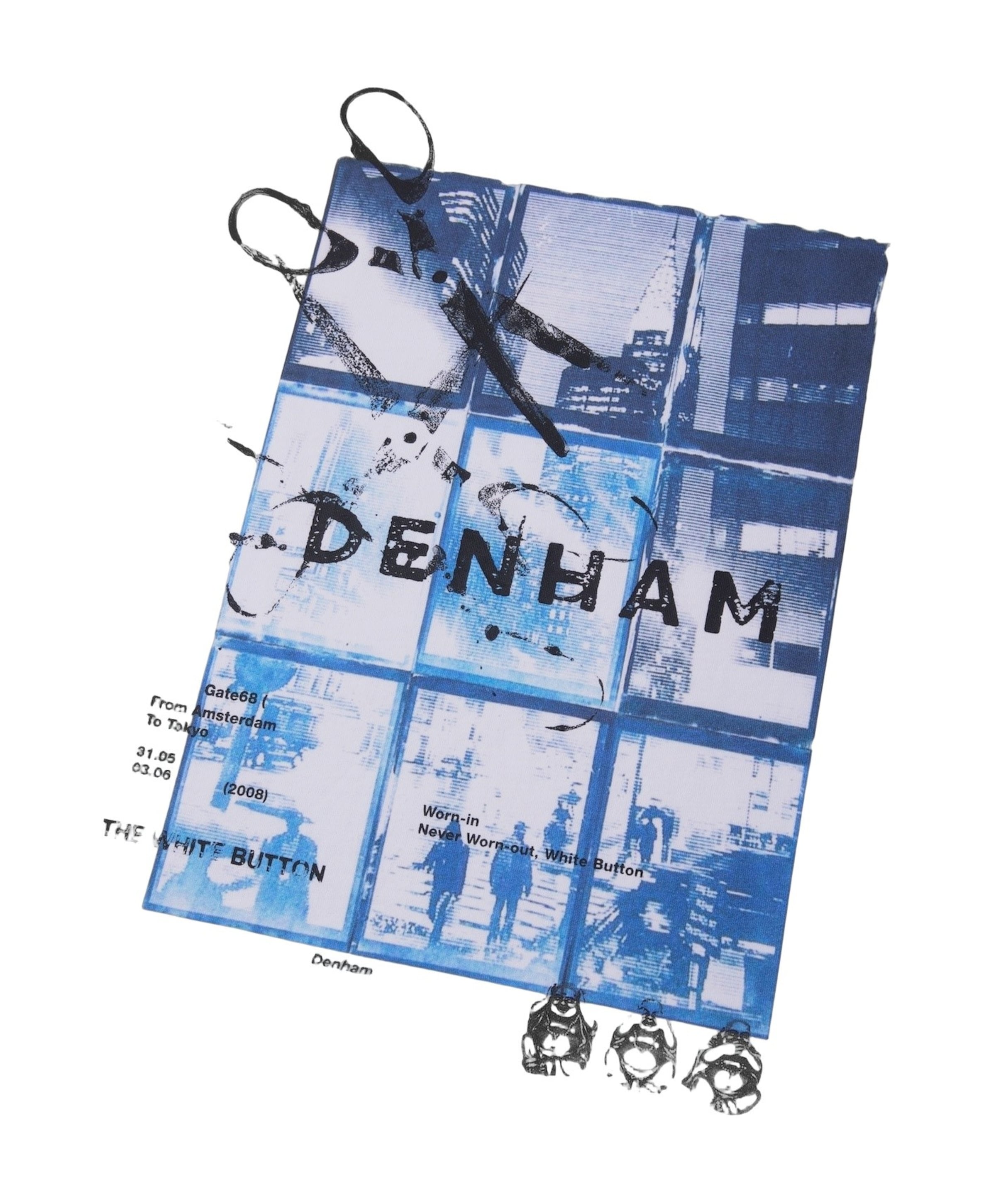 Denham Heren T-shirt wit