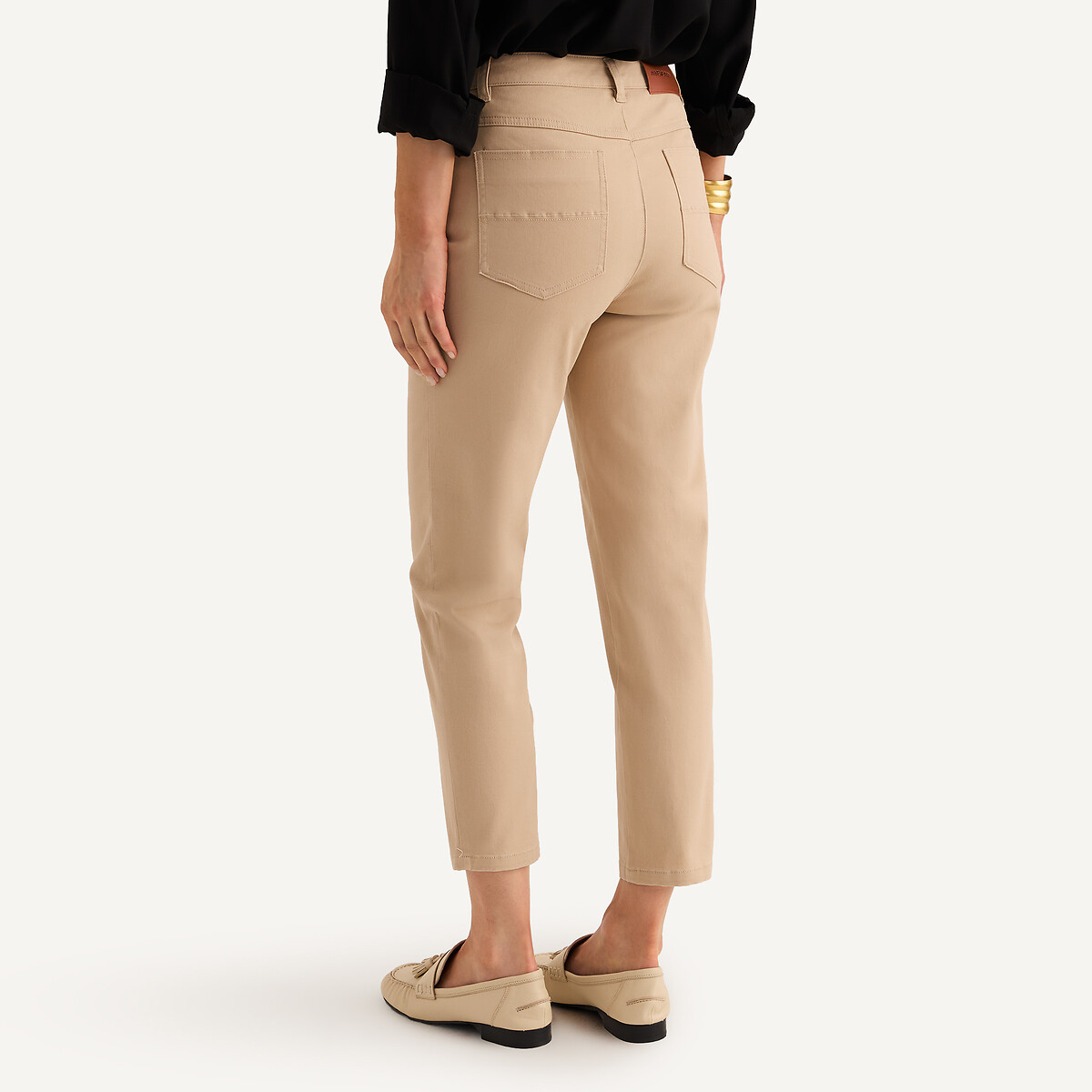 ANNE WEYBURN<br>Direita 7/8 broek, stretch katoen