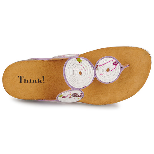 Think - JULIA - Violet / Blanc