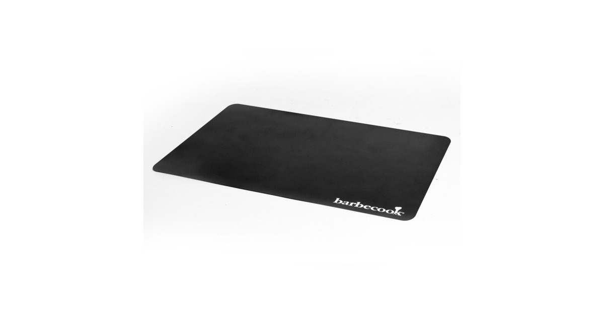 BarbecookVloermat uit kunststof zwart beschermingsmat  (Zwart)