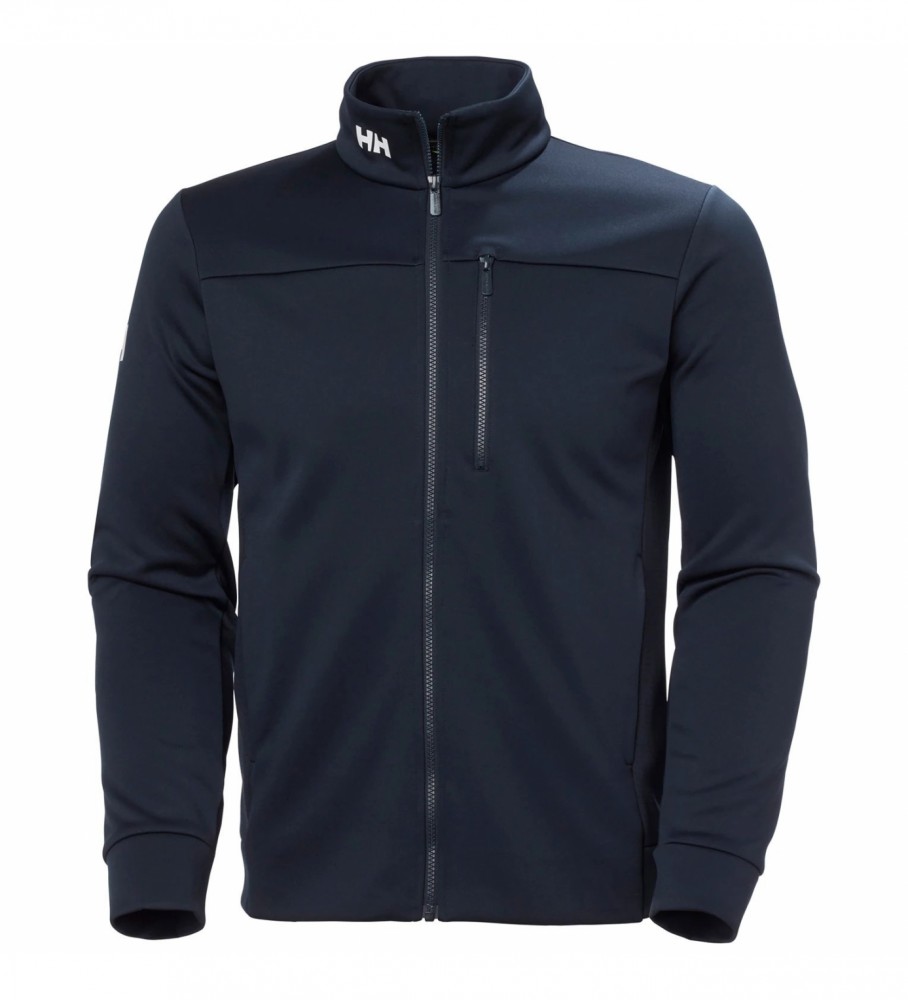 Jaqueta de lã Helly Hansen Navy Crew