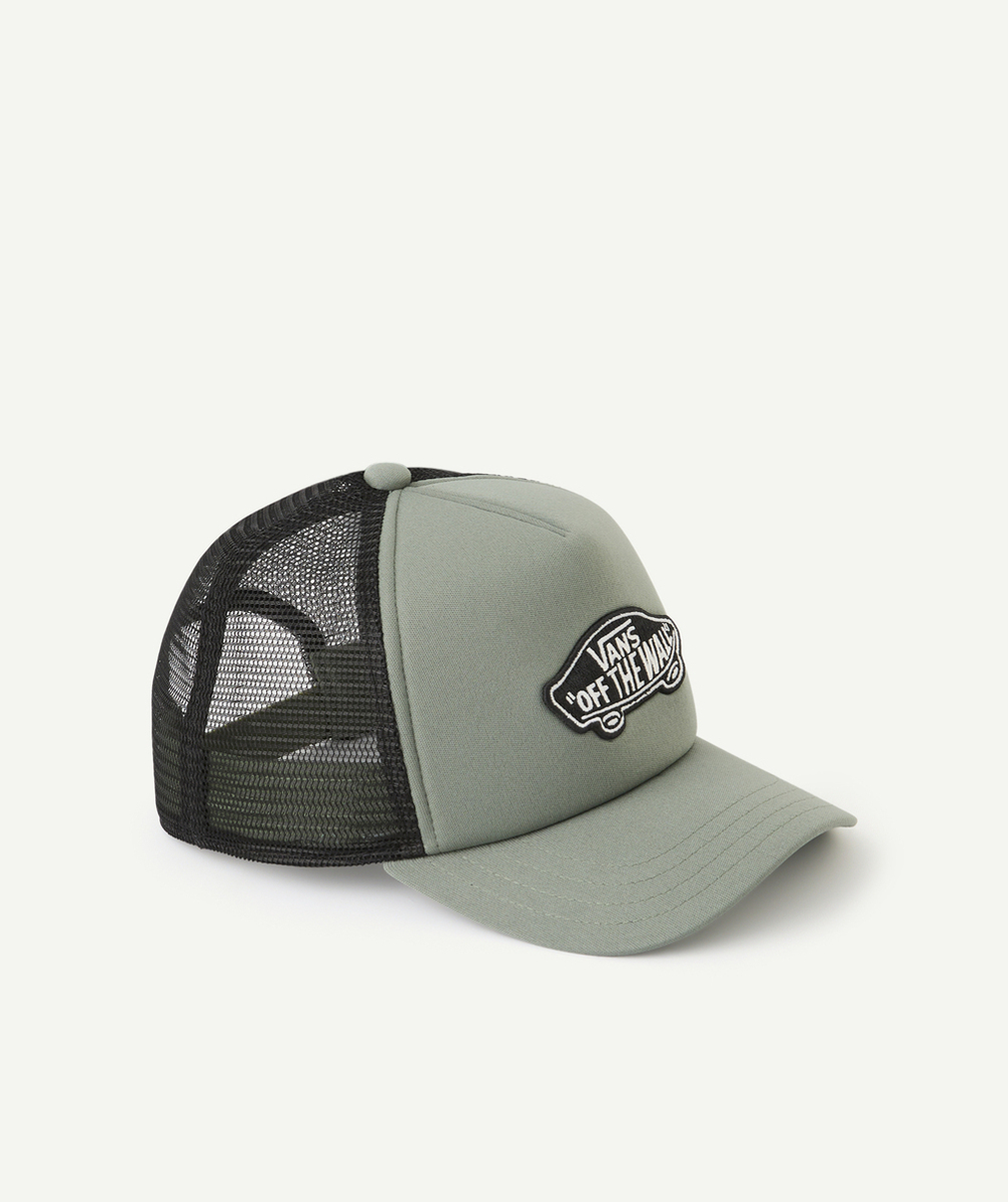 VANSCASQUETTE CLASSIC PATCH TRUCKER VERTE AVEC PATCH BRODÉ