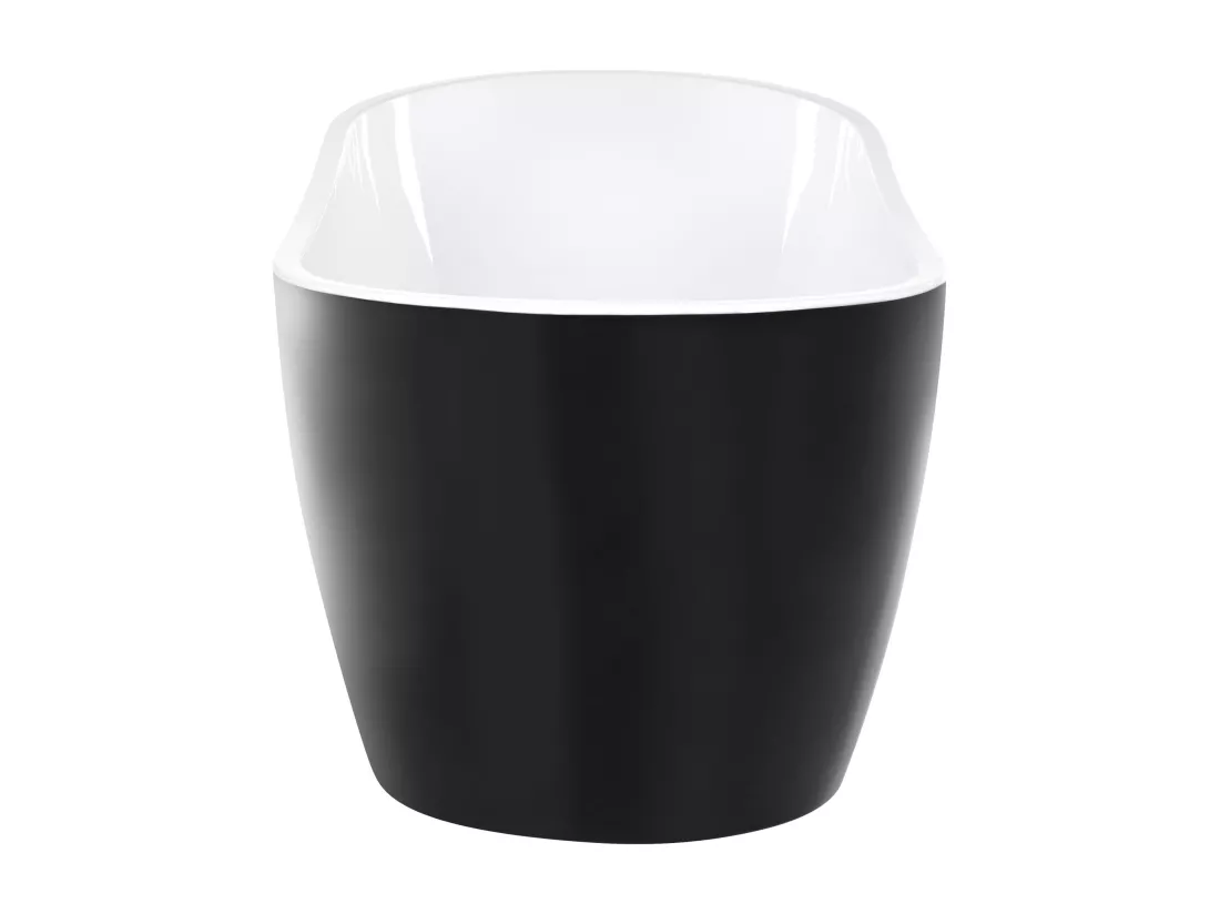 Baignoire îlot noire 170 x 78 cm SOLARTE