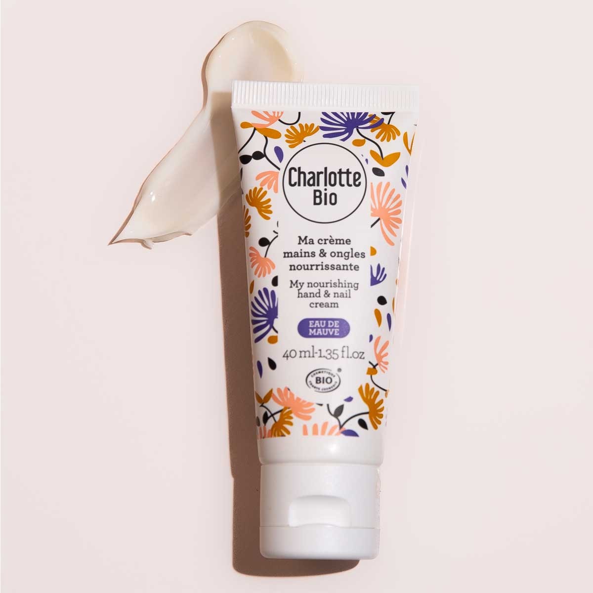 Crème nourrissante bio - Eau de mauve - Mains & ongles - 40 ml