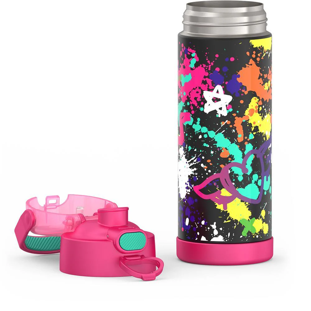 16oz FUNTAINER® WATER BOTTLE WITH LOCKING LID