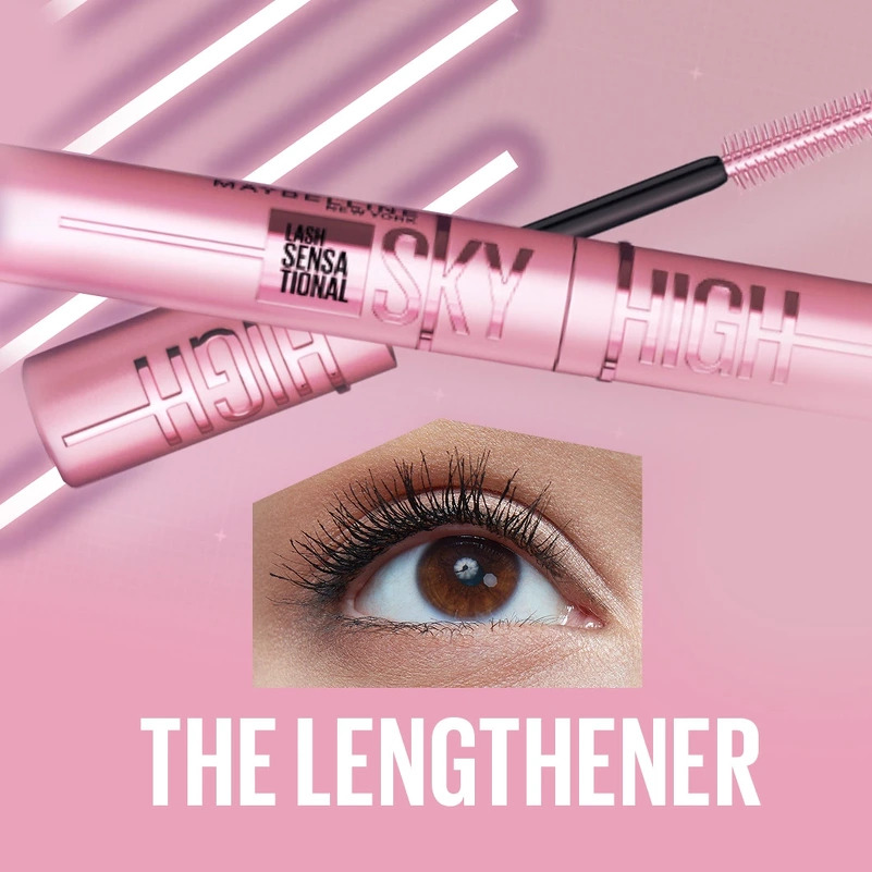 Maybelline Lash Sensational Sky High Mascara DUO 2 x 7,2 ml - Very Black
