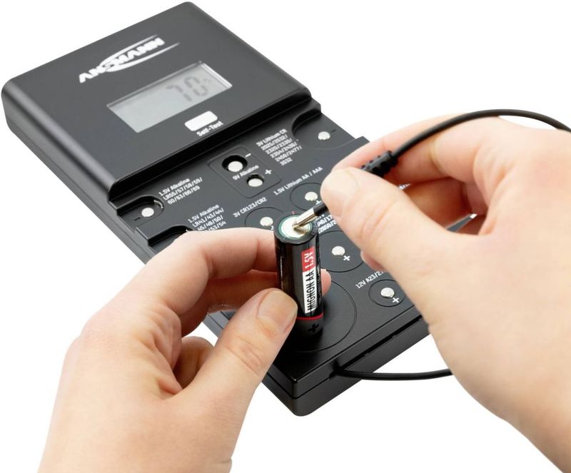 Ansmann Batterijtester - Energy Check LCD 1900-0100