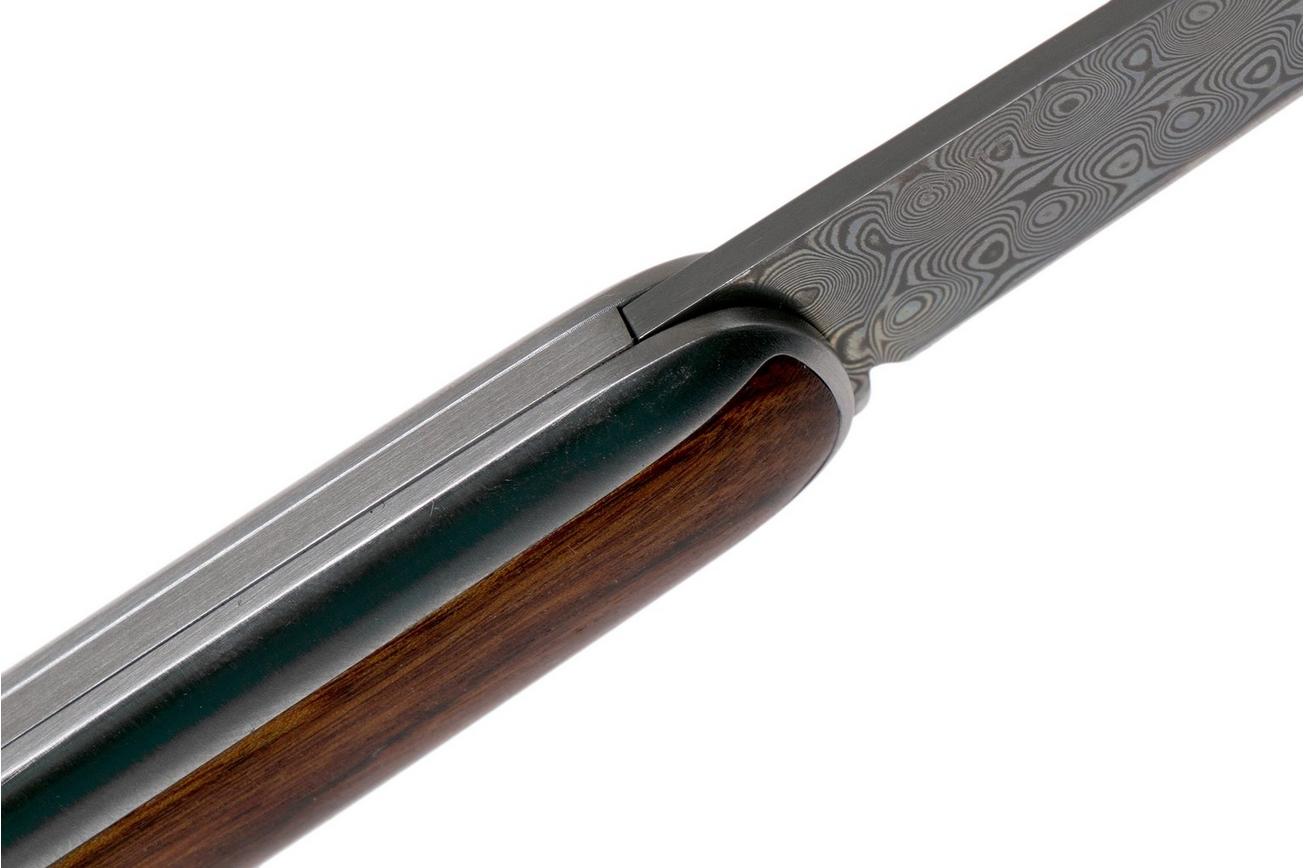 The James Brand The Pike, Rosewood, Damascus, KN110159-00 zakmes