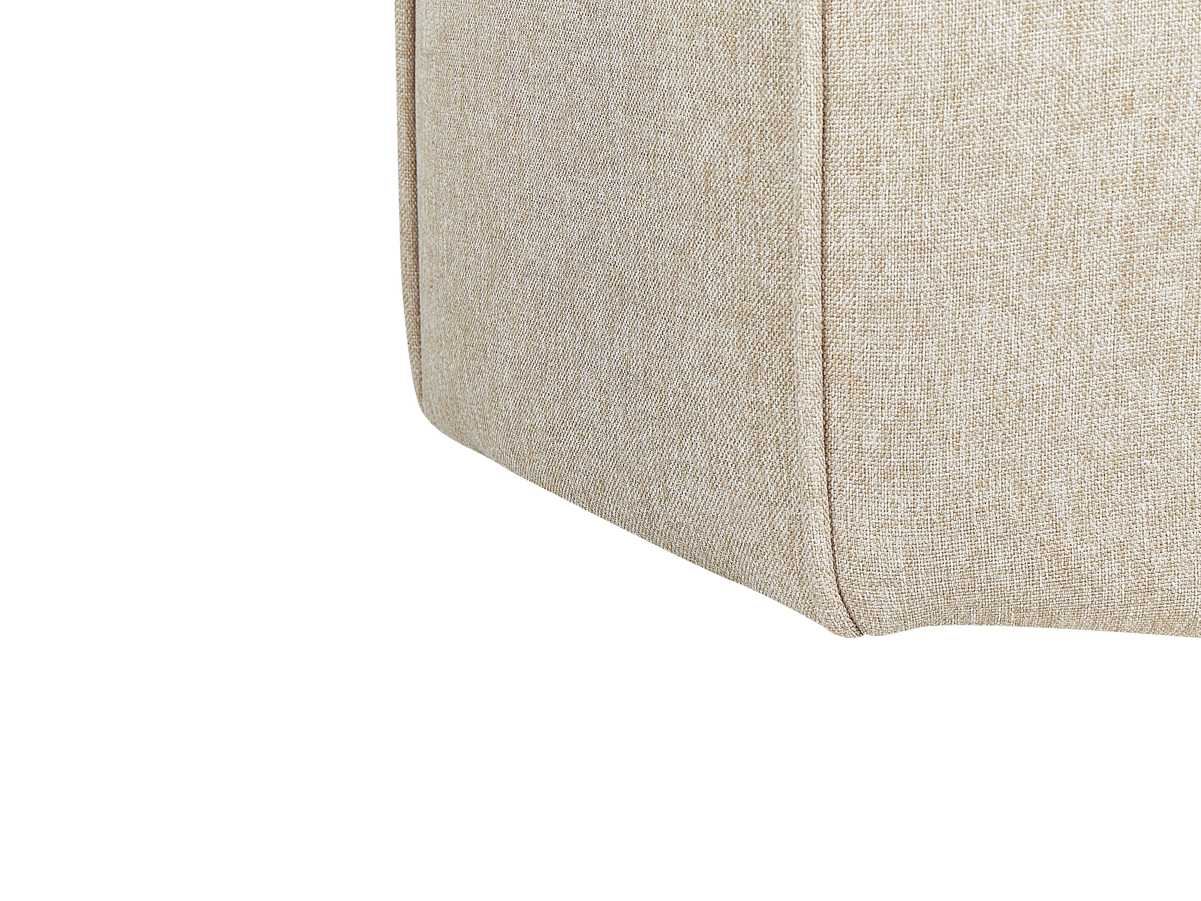 Poef WISHEK Kunstlinnen Beige