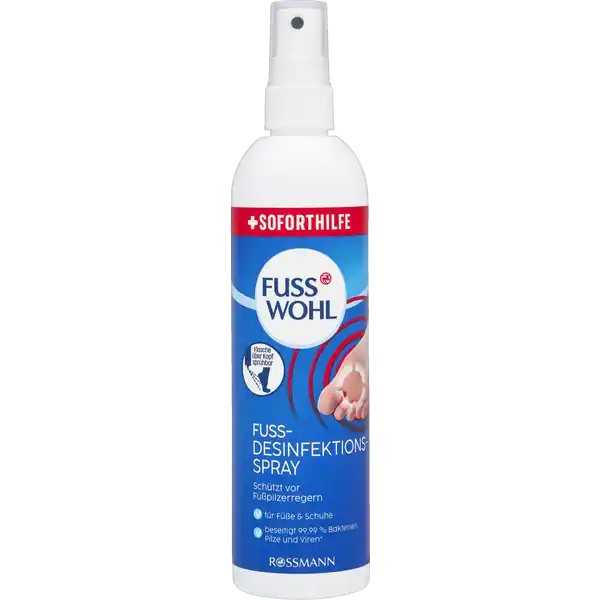 Soforthilfe Fuss-Desinfektionsspray