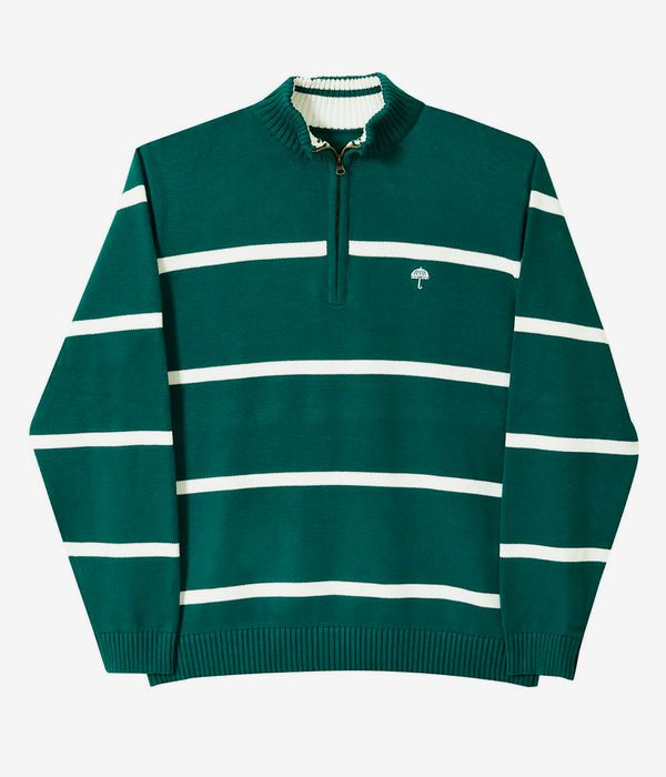 Hélas Tricot Quarter Sweatshirt (teal green)