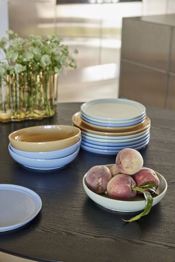 Hübsch Amare Frokosttallerken Lyseblå Light blue