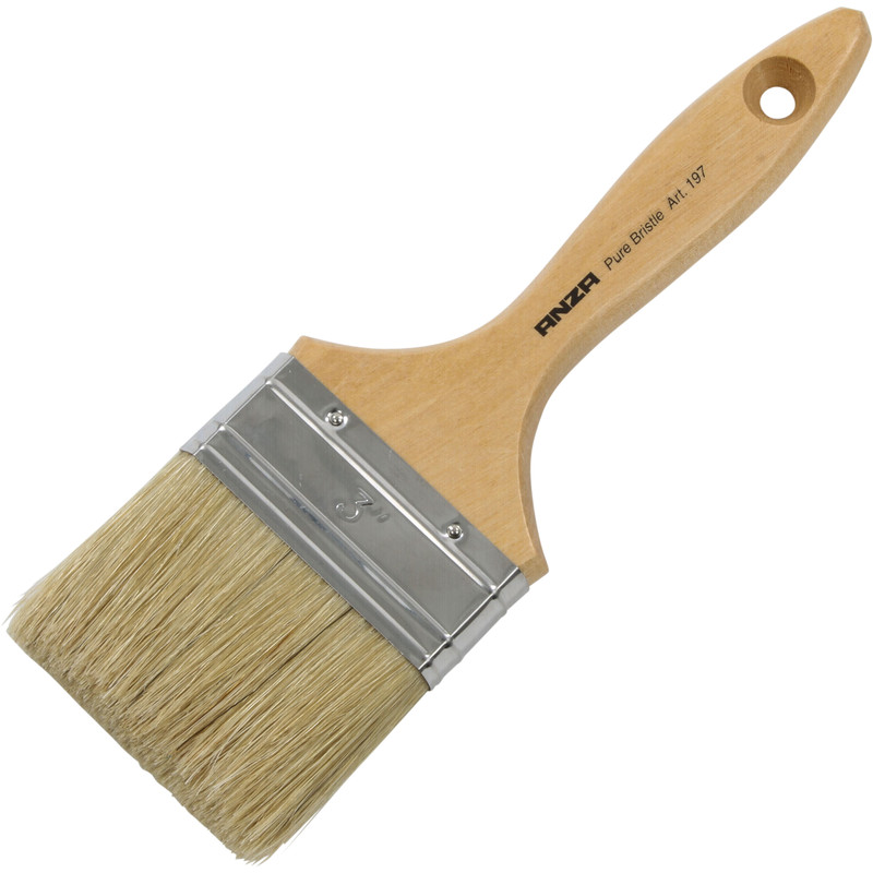 Anza 197 platte kwast acryl 3,0