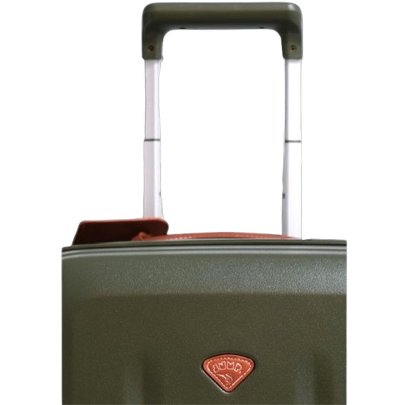 Valise cabine rigide Uppsala Extensible 55 cm Vert Mousse
