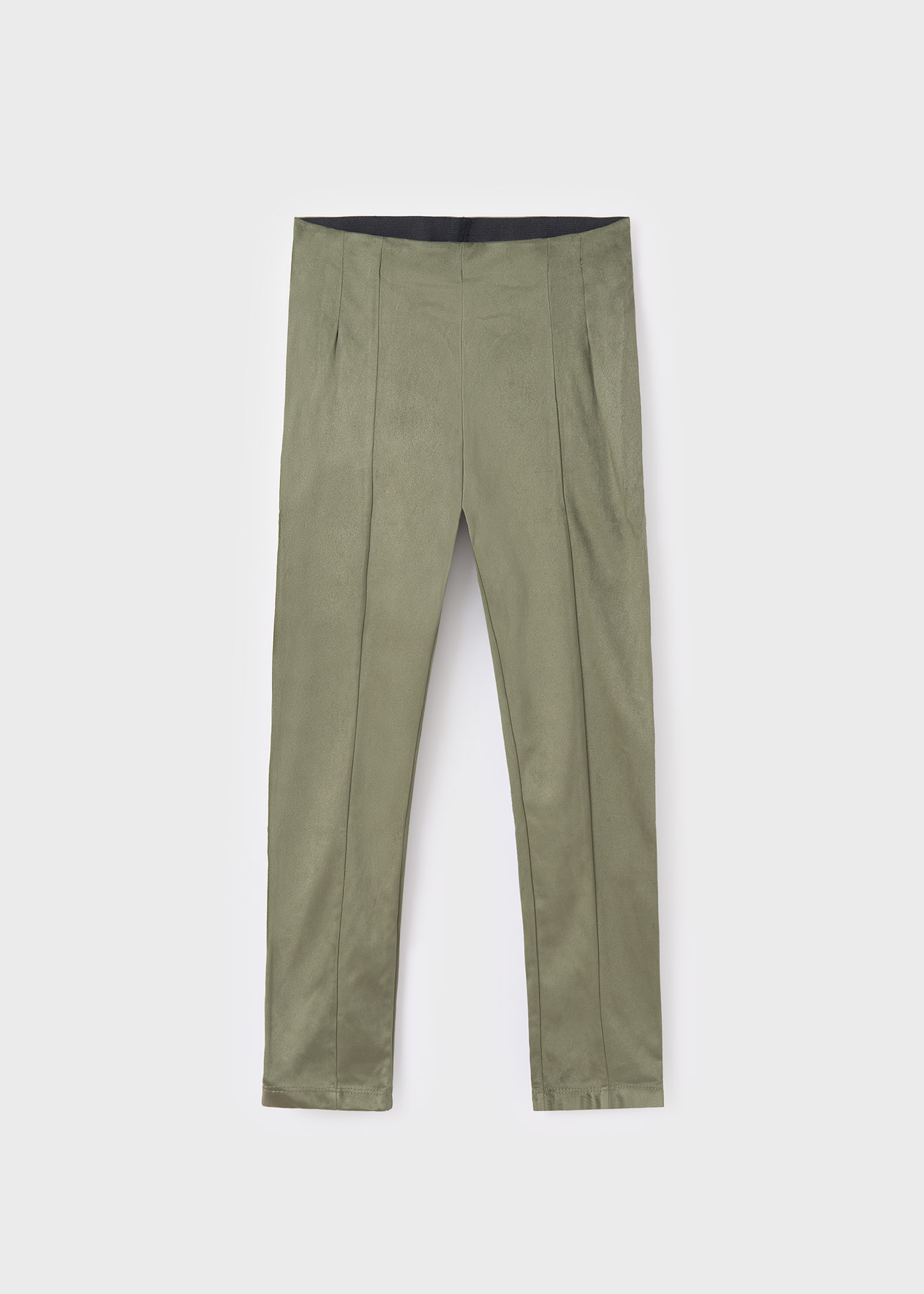 leggings de camurça para meninas