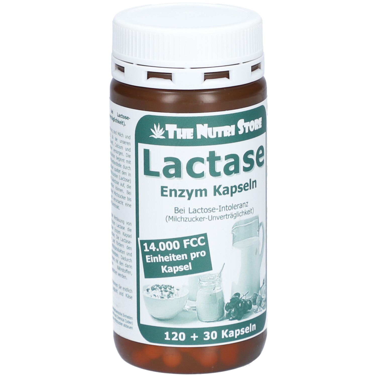 LACTASE 4.000 FCC Enzym Kapseln
