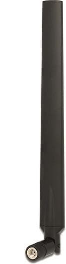 DeLOCK WLAN antenne RP-SMA han, 4-7 dBi, 2,4/5GHz, rundstrålende, sor