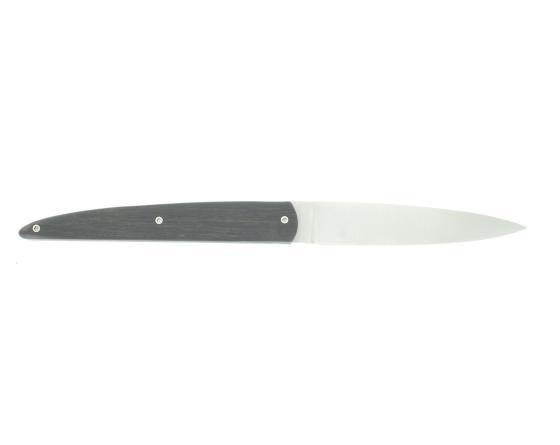 Arbalète Lisse Ebène Couteau de Poche par l'Arbalète