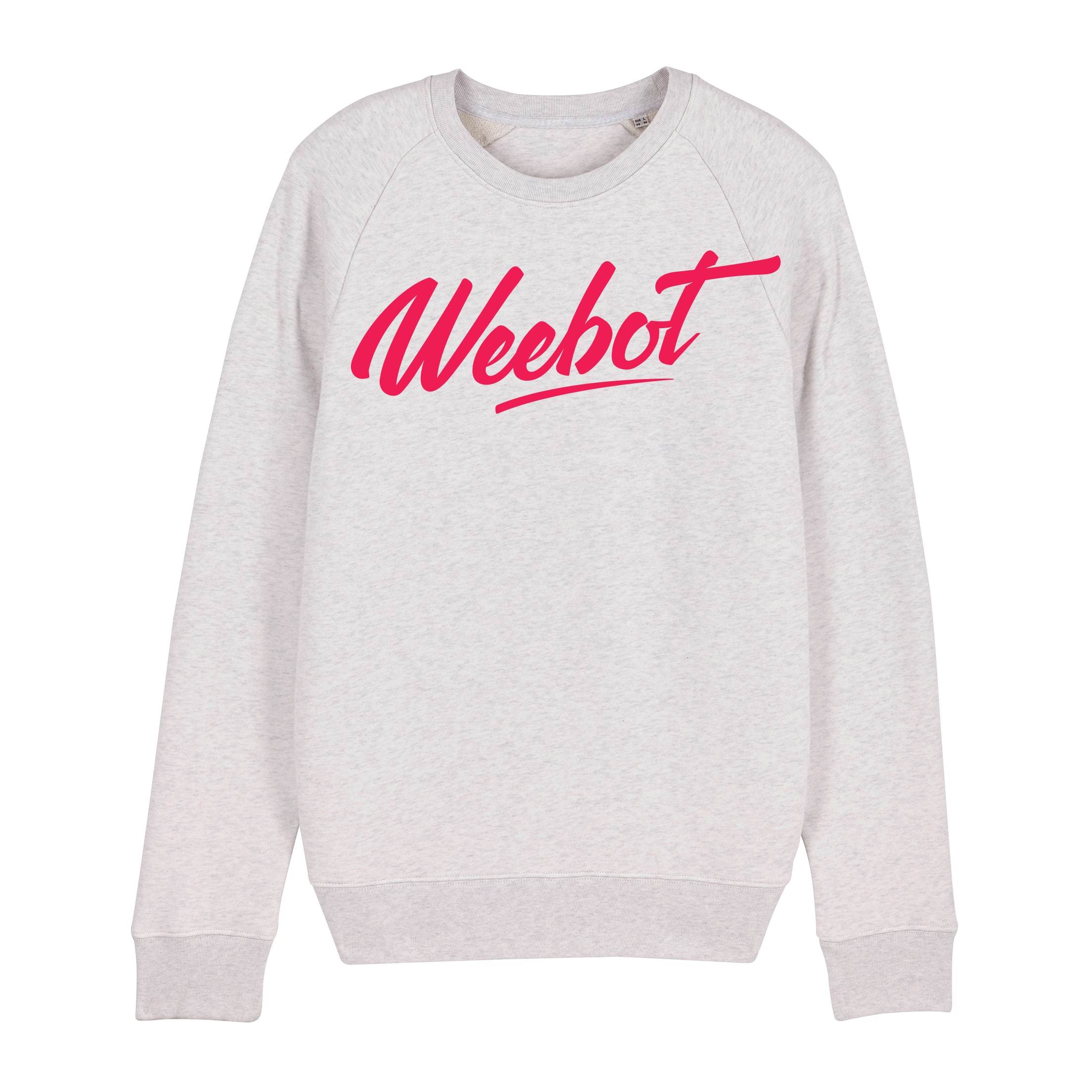 Sweat-Shirt Weebot FRESH Crème Logo