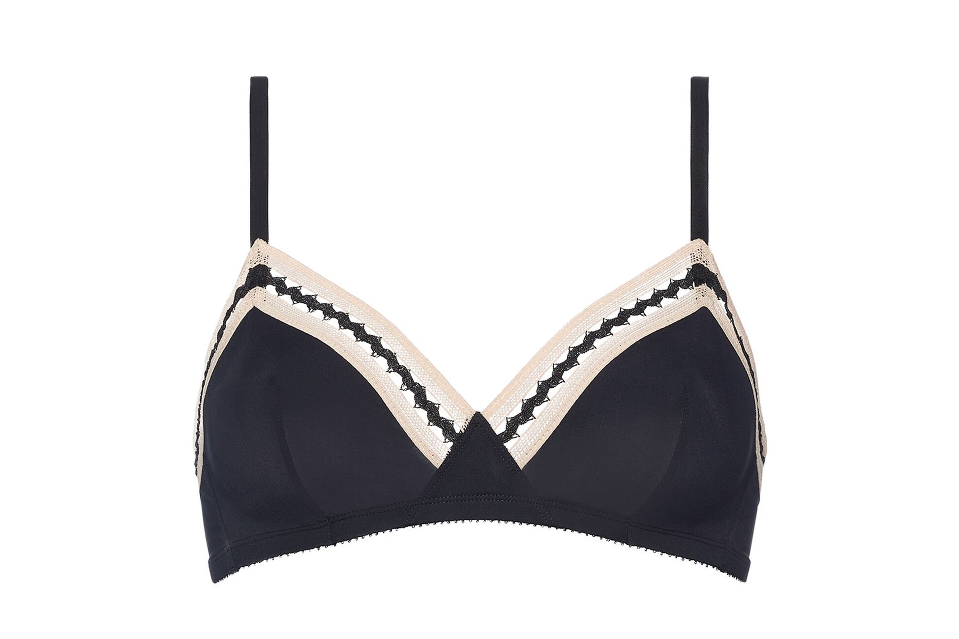Slalom Triangle NOIR/ROSE PETALE