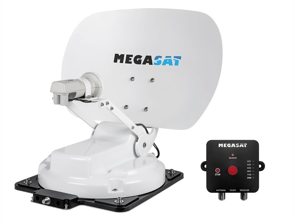 Megasat Caravanman Compact 4 volautomatische schotel - White