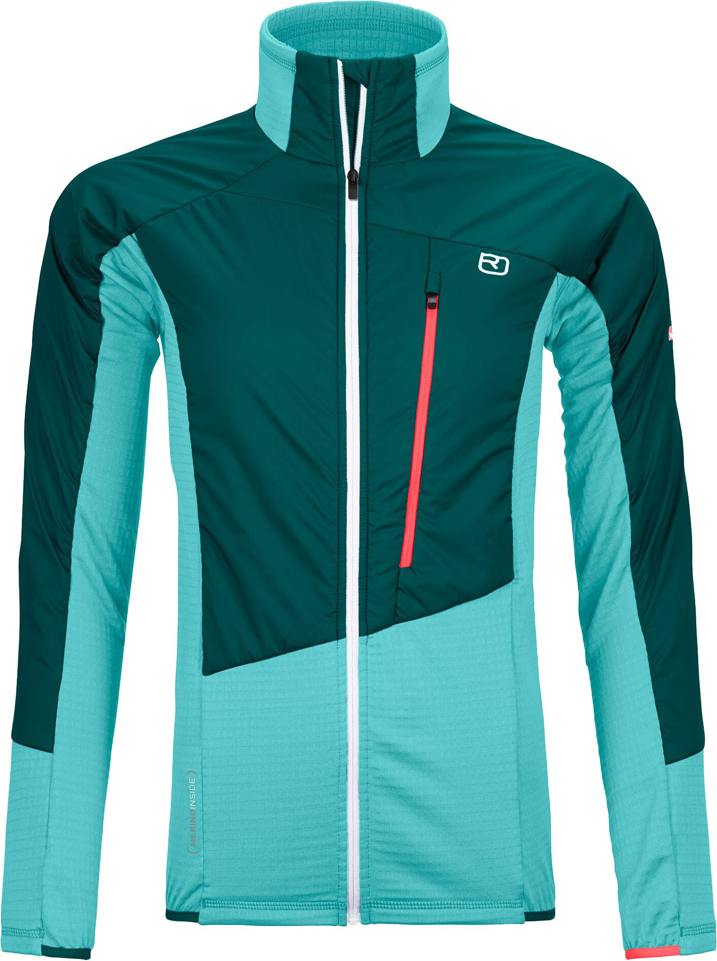 Westalpen Swisswool Hybrid Jacket Dame 60801/Pacific Green