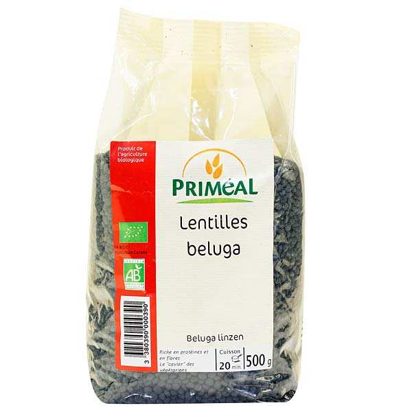 Lentilles Beluga Bio