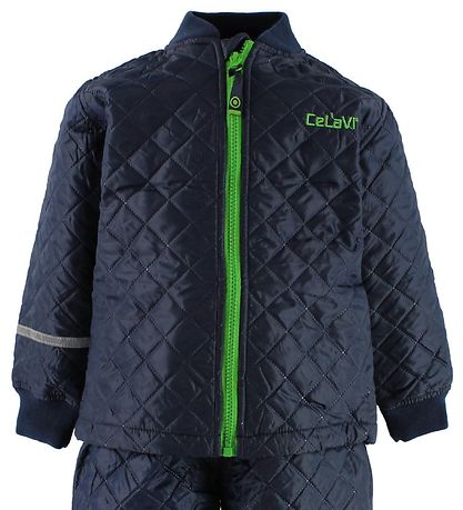 CeLaVi Thermokleidung - Navy m. Grün