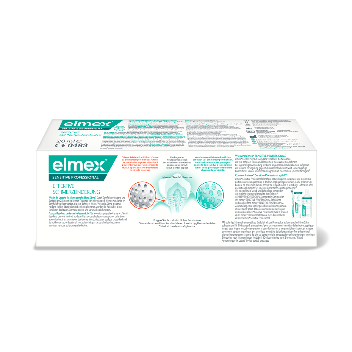 ELMEX SENSITIVE PROFESSIONAL Zahnpasta<br>20 ml, Paste