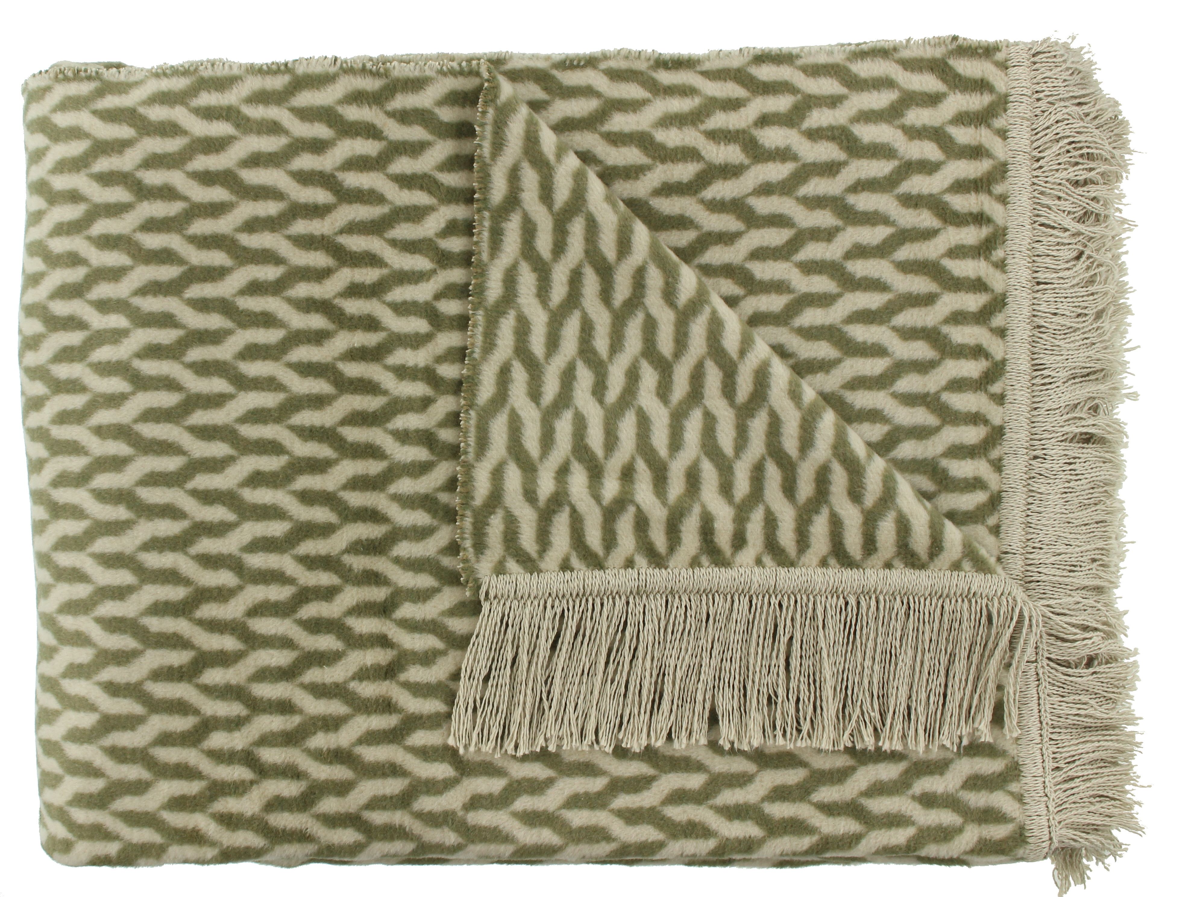 Plaid Olive Aphos   | ClaudiB150 x D200 cm