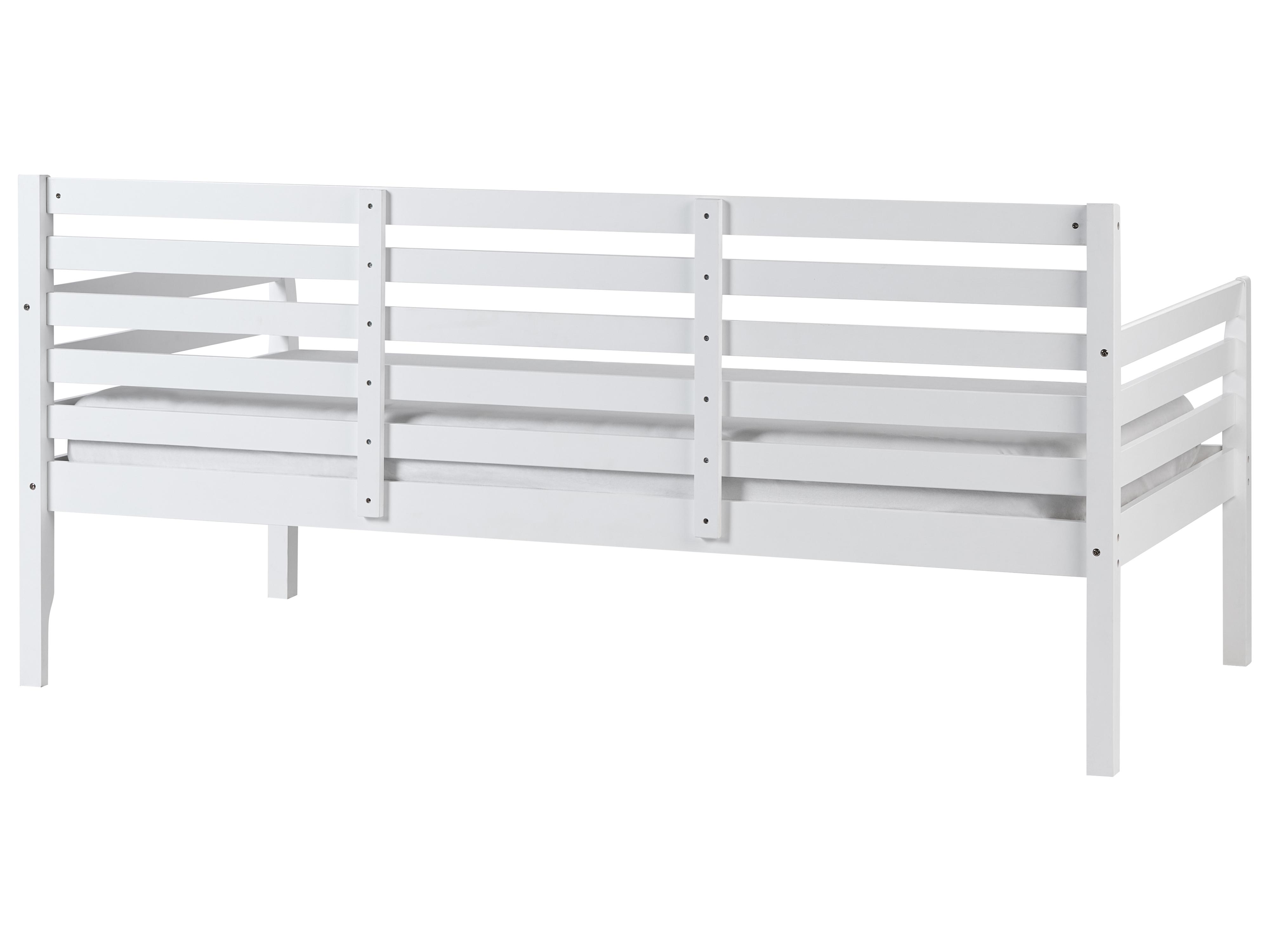 Bedbank Hout THEZA 90 x 200 cm Wit
