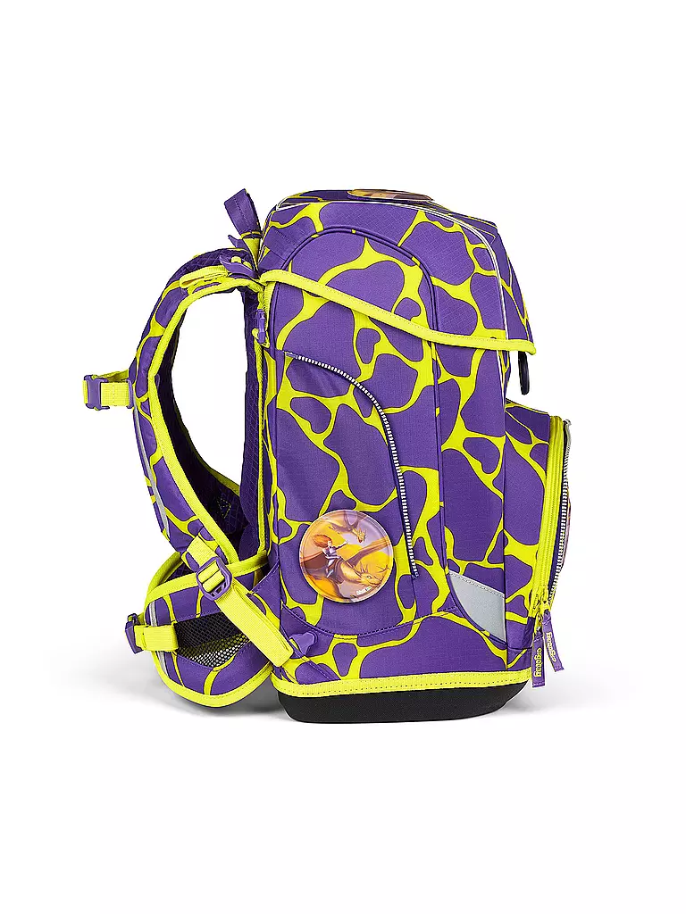 ERGOBAG Schultaschen Set 6tlg CUBO Light Lumi - SuBärkraft  lila