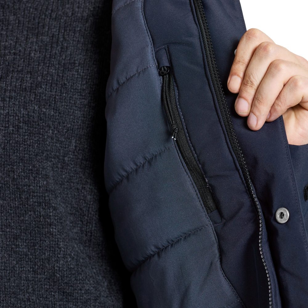 Didriksons Stefan Parka Herren dark night blue