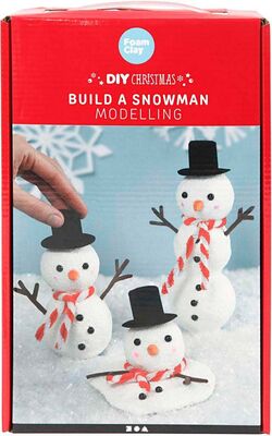Creativ Company Hobbysett Bygg En Snømann