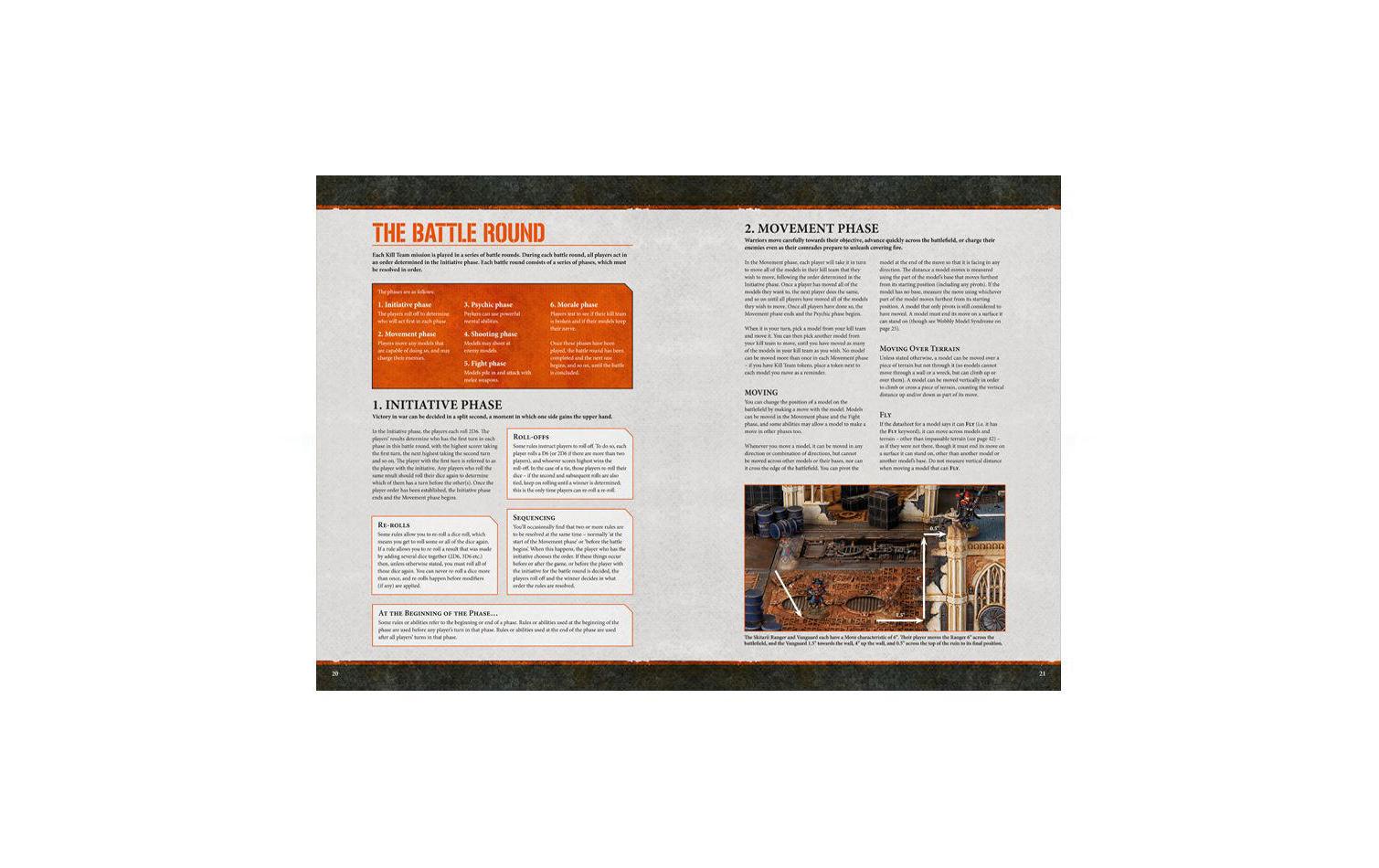 Grundbuch Warhammer 40.000 Kill Team DeutschUmfangreiches Handbuch zu Warhammer 40.000 Kill Team