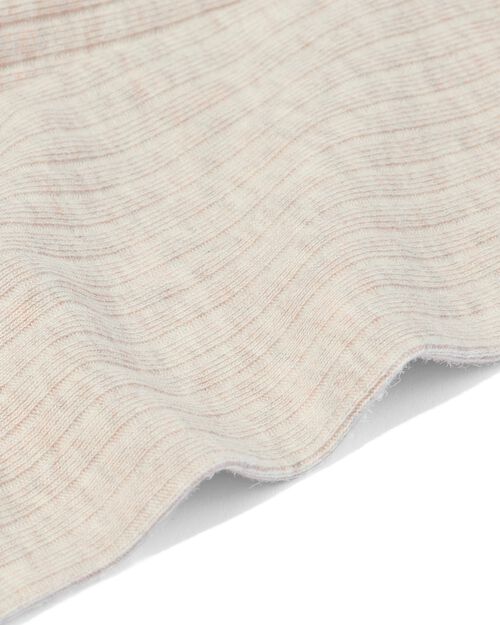 legging évolutif côtelé nouveau-né avec bambou sable