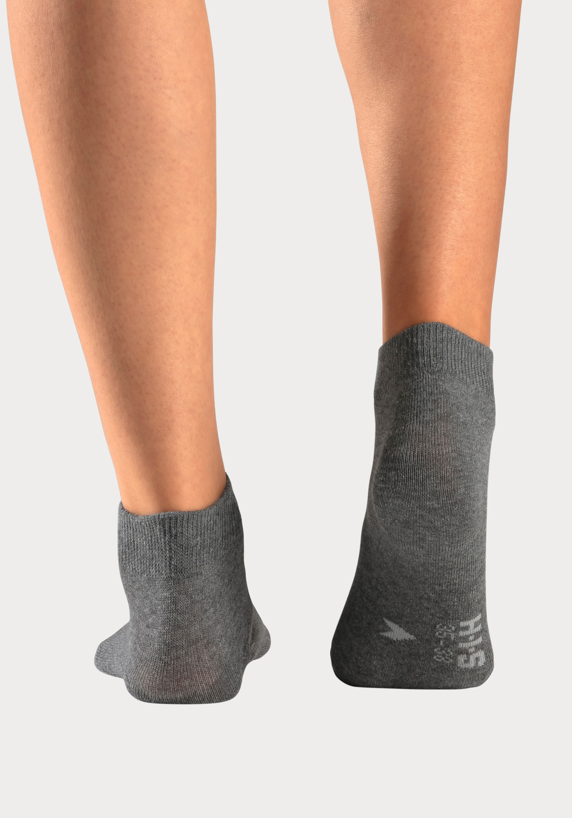 H.I.S Kurzsocken Packung, 10 Paar tlg. mit eingestrickten Symbolen