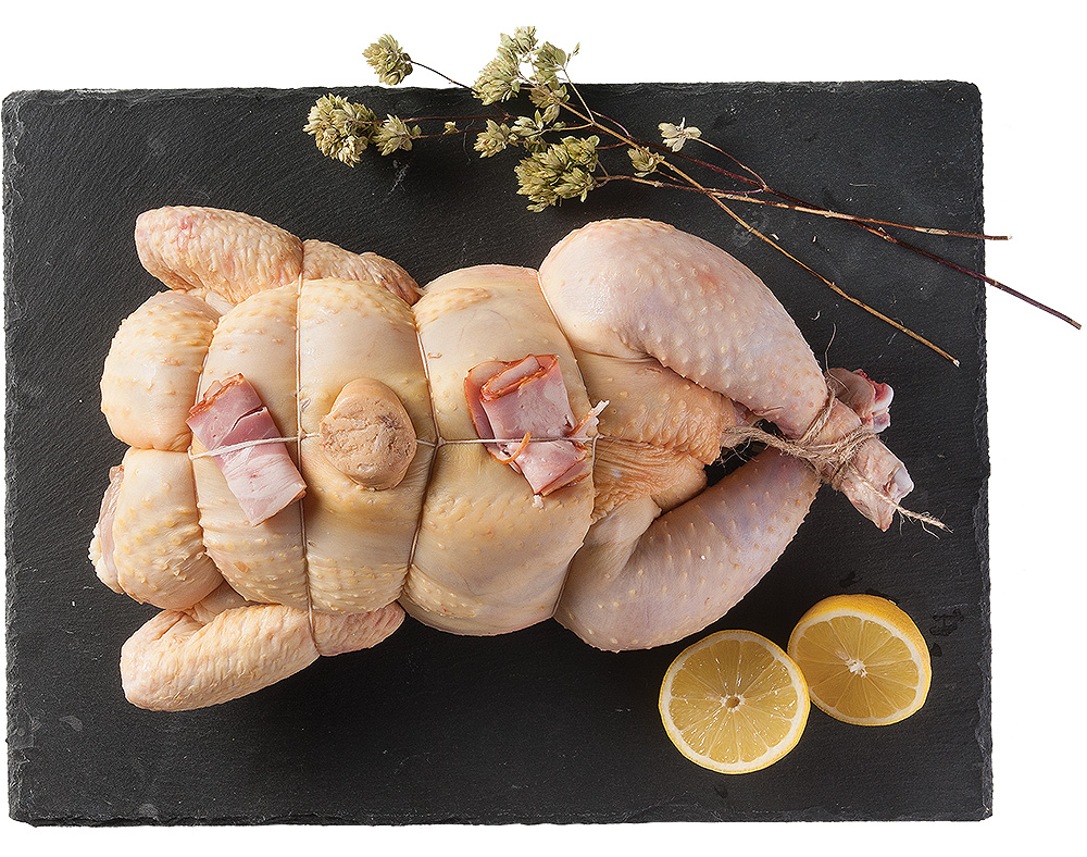 FRANGO CAMPO COM ALHEIRA E BACON KG