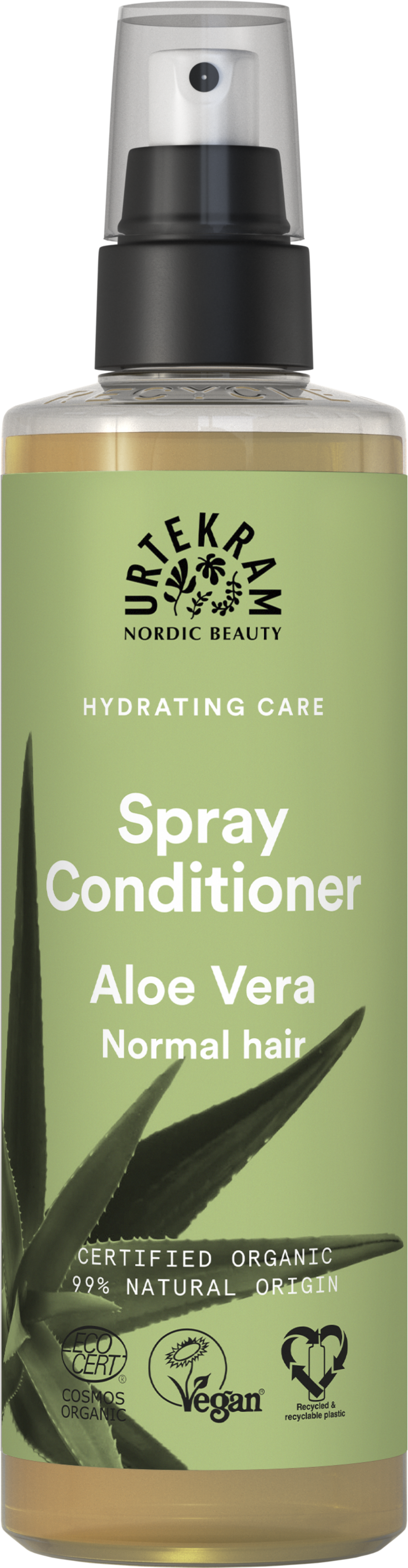 URTEKRAM  Aloe Vera Spray Conditioner, 250 ml