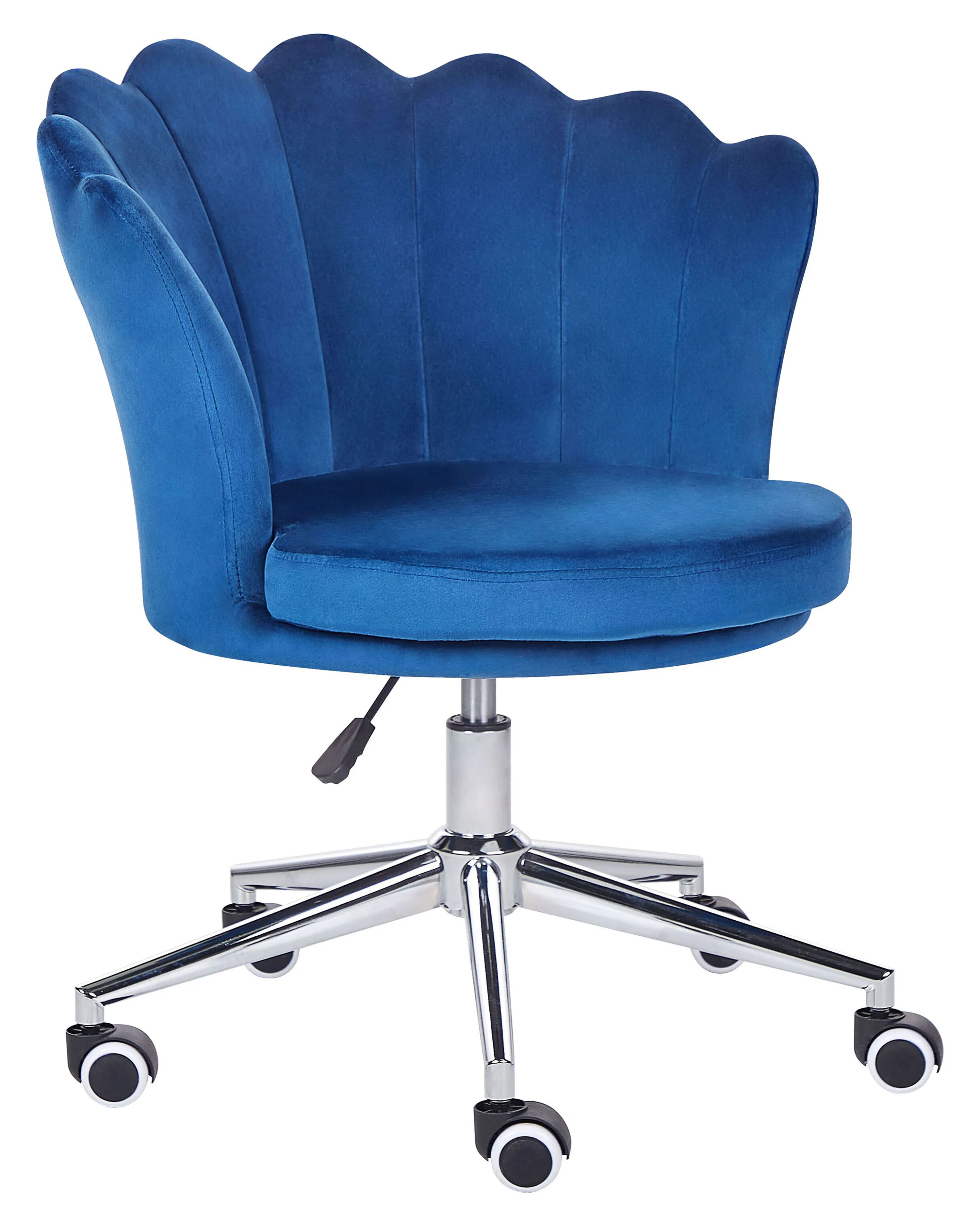 Bureaustoel MONTICELLO Fluweel Blauw