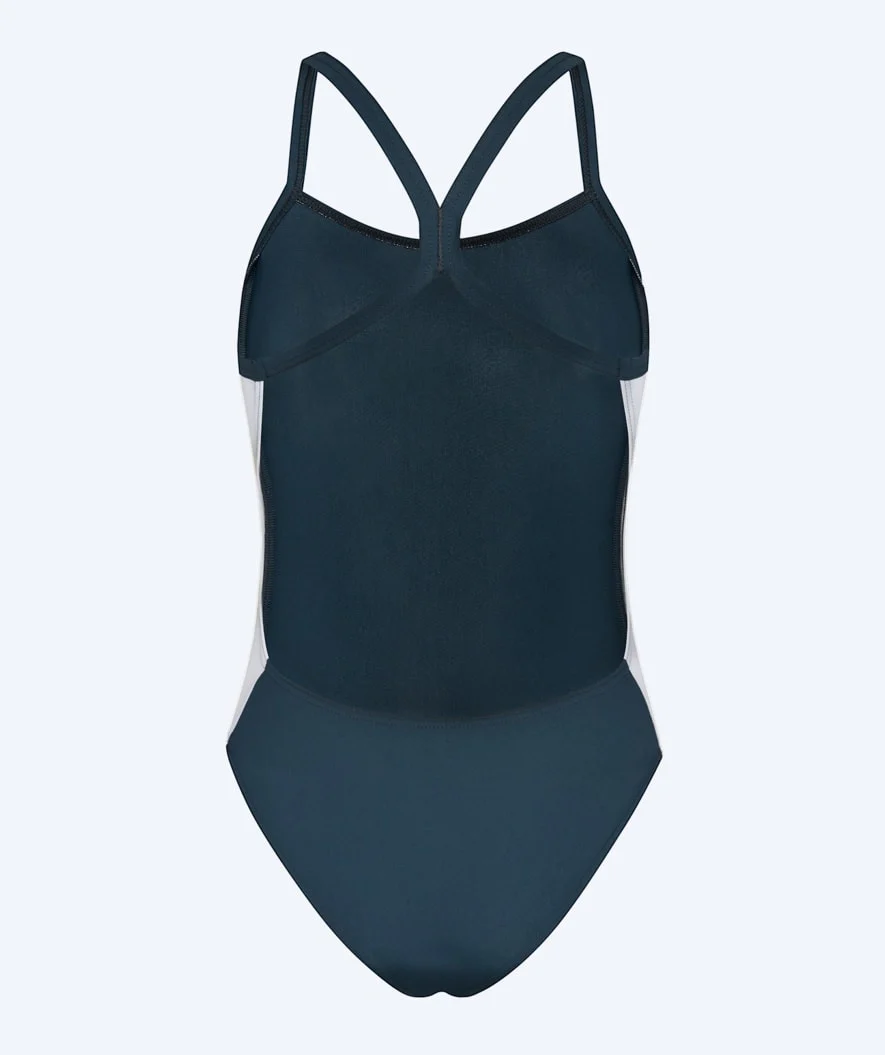 Watery badedragt til damer - Sidestroke Solid - Underground Grey