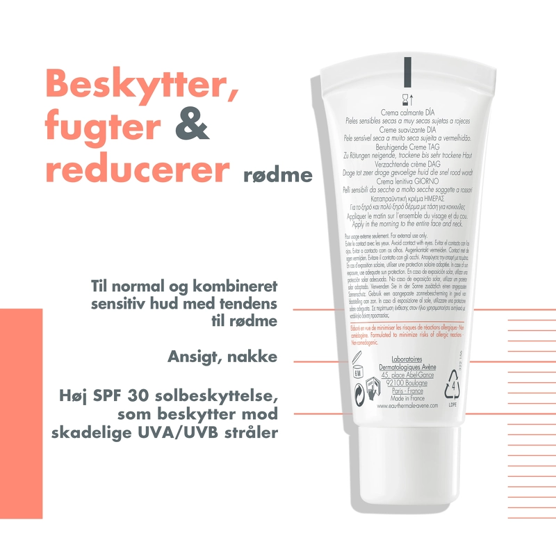 Avène Anti-Redness Soothing Day Cream SPF 30 - 40 ml