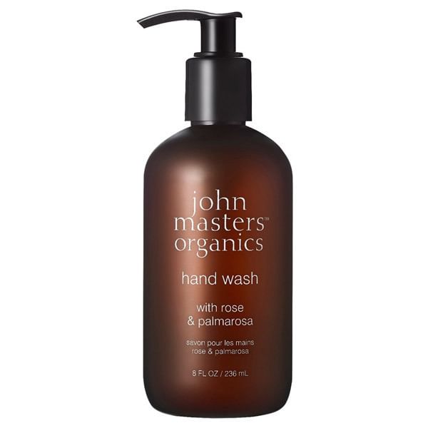 John Masters Organics - Handzeep met roos en palmarosa
