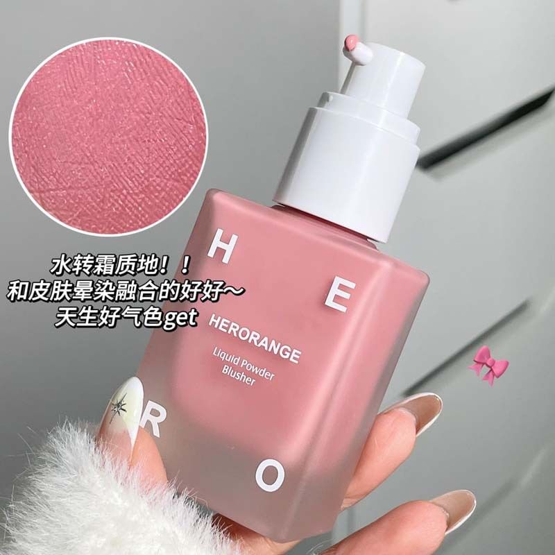HERORANGE - Soft Breeze Liquid Blush - 4 kleuren